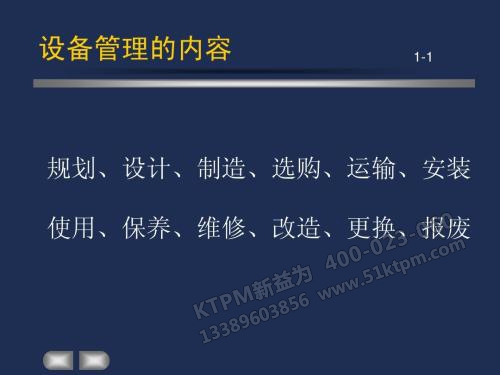 設備管理內容 設備管理內容