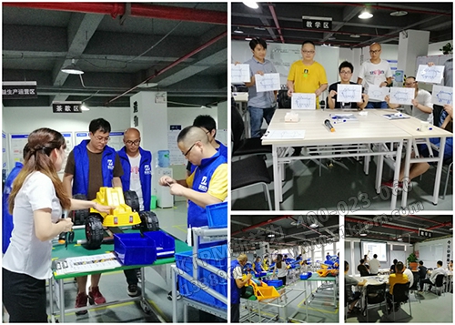 精益道場現場模擬實操 精益道場現場模擬實操