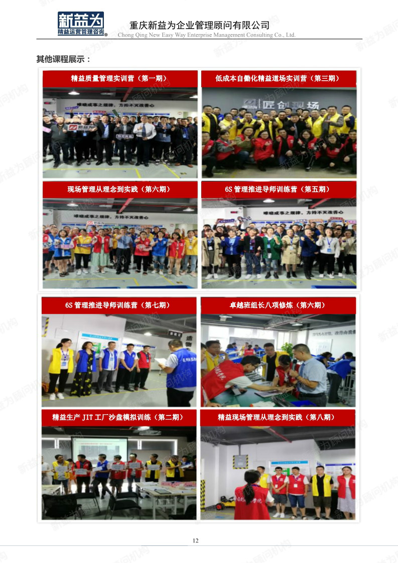 IE工業工程應用及實操管理訓練營