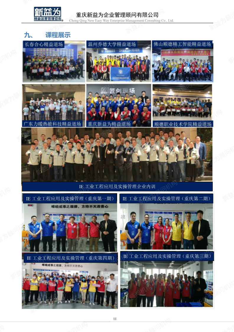 IE工業工程應用及實操管理訓練營